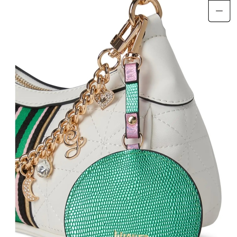 Aldo LE | Wicked Inspired ~ Charms, Crossbody & Pink Dust Bag * Free Socks!! - Picture 5 of 17